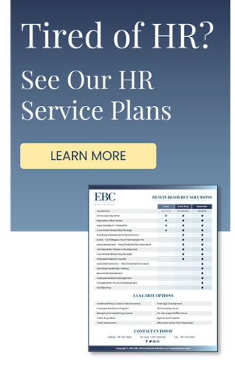 New York HR Services Comparison Chart